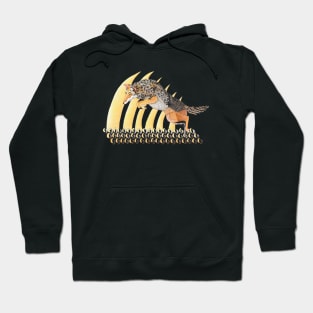 Coyote Totem Animal Hoodie